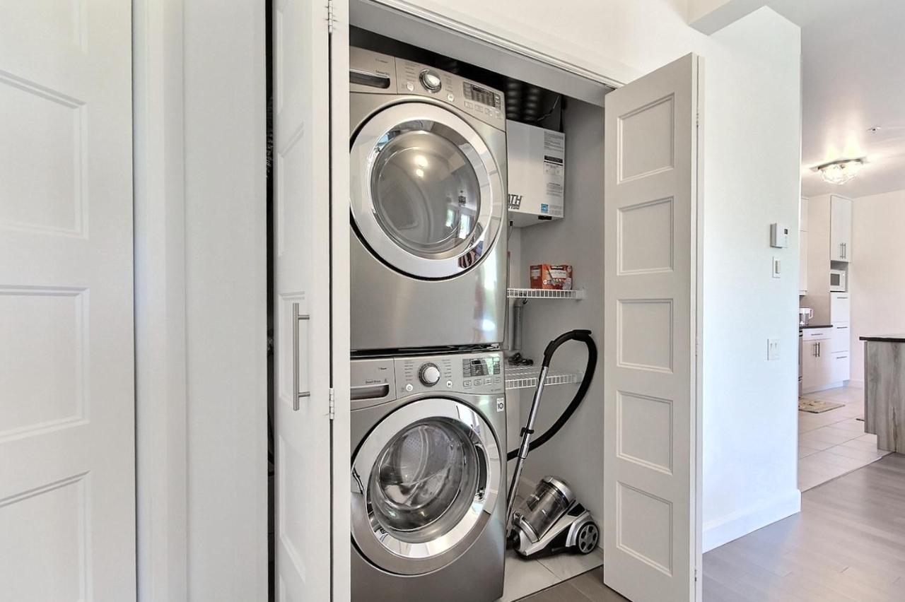 Good Vibes Only -Modern And Spacious 2 Bedroom Condo 4 Beds Free Parking, Gym 퀘벡 외부 사진